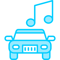 Автомобильная музыка иконка