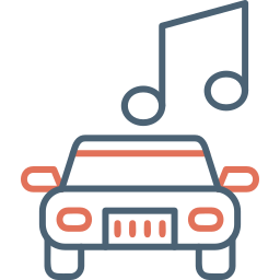 musica per auto icona