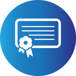 Цифровой сертификат иконка