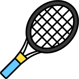 Tennis racket icon