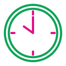 Wall clock icon