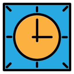 Wall clock icon