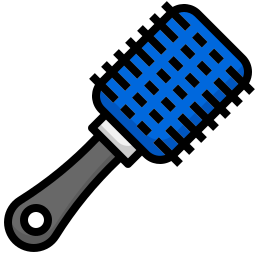 szczotka do włosów ikona