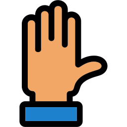 Raise hand icon