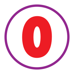 Zero icon