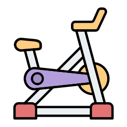 bicicleta estacionaria icono