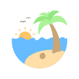 Пляж иконка