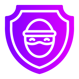 Theft insurance icon