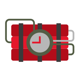 Time bomb icon