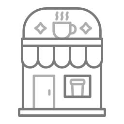 Coffee shop icon