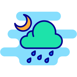 nocny deszcz ikona