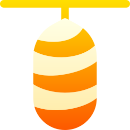 Silk cocoon icon