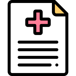 Medical report icon