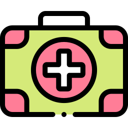 Medical kit icon