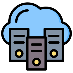 base de données en nuage Icône