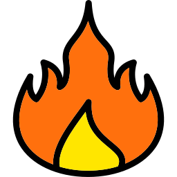 fuego icono