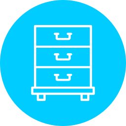 Filing cabinet icon