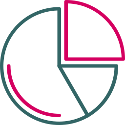 diagramme circulaire Icône