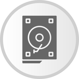 Hard drive icon