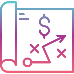 strategisch plan icoon