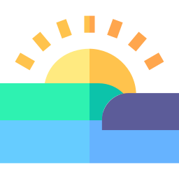 tramonto icona