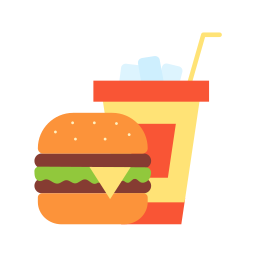 fast food ikona