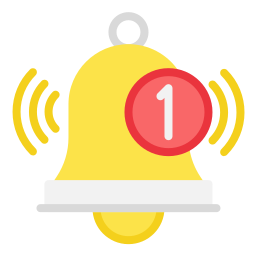 campanello di notifica icona