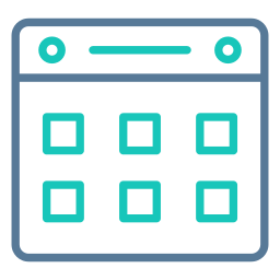 calendrier Icône