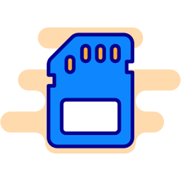 tarjeta de memoria icono