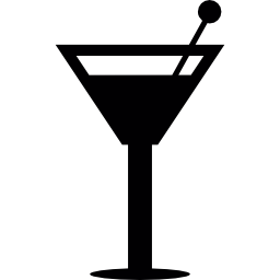copa de cóctel icono