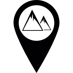 Значок горы иконка