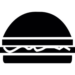 signe de hamburger Icône