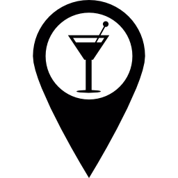 bar pin icon