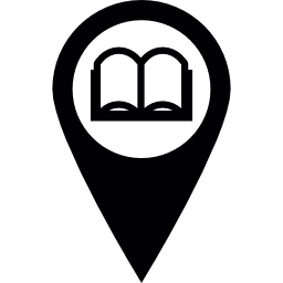 bibliothek pin icon