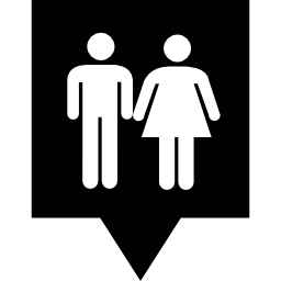 Toilets Pin icon
