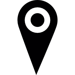 pin en el mapa icono