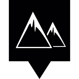 lokalizacja góry ikona