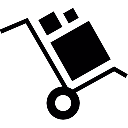 Shopping cart goods icon