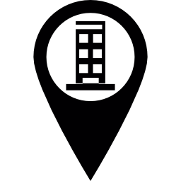 gebouw locatie icoon