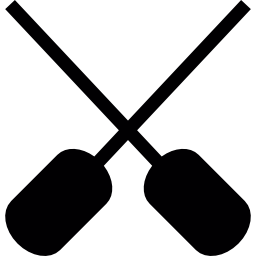 Crossed oars icon