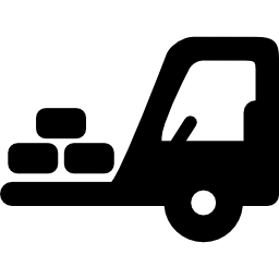 trolley truck icon