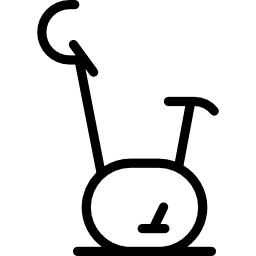 esercizio di bicicletta icona