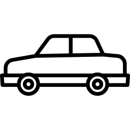samochód facin lewy ikona