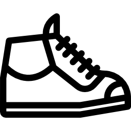 scarpa da basket icona