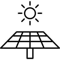 bateria słoneczna ikona