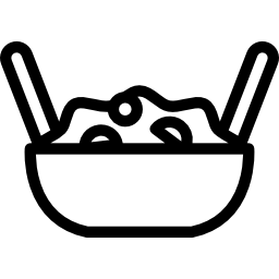 salada mediterrânea Ícone