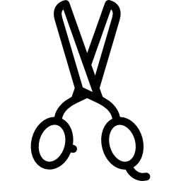 tijeras de pelo icono