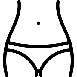 여성 허리 icon