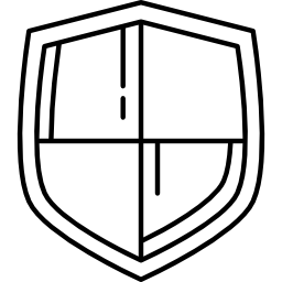 Большой защитный щит иконка