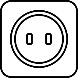 groot stopcontact icoon
